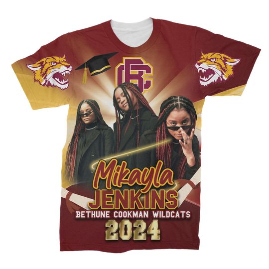 Personalized All Over Print Graduation T-Shirt
