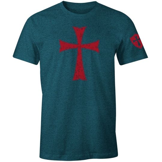 Knights Templar Crusader Cross Men's T-Shirt