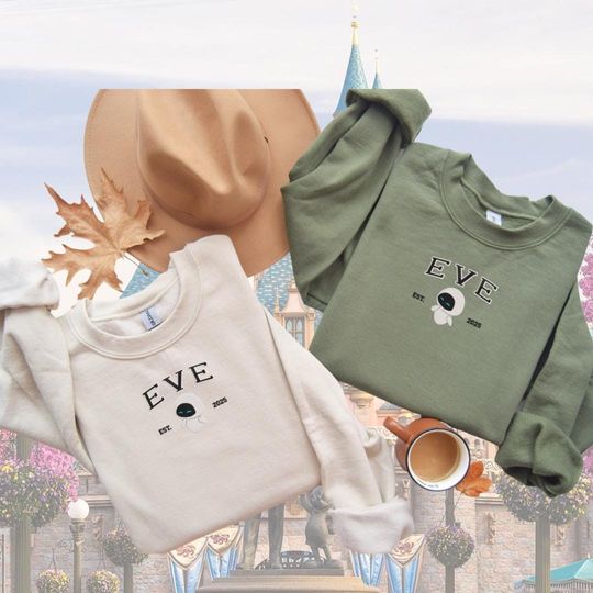 Eve Embroidered Crewneck Sweater (Couple)