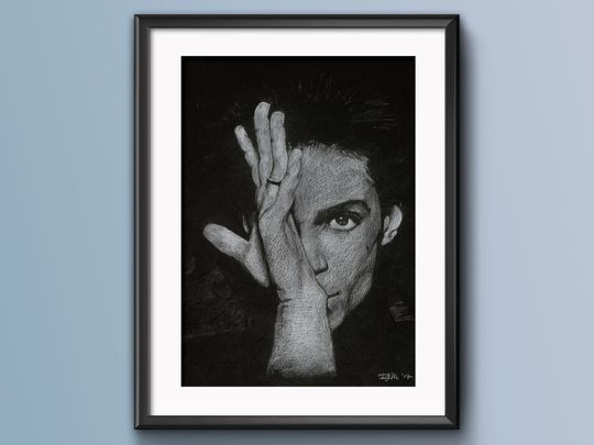 Prince Rogers Nelson Art - Rock Music Wall Design