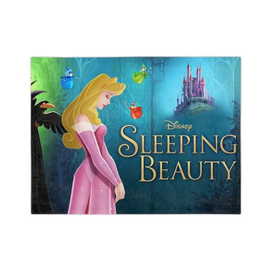 Sleeping Beauty Fleece Blanket