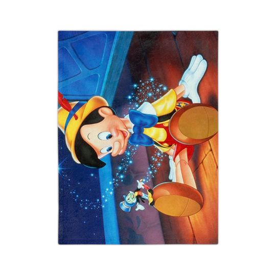 Pinocchio Fleece Blanket