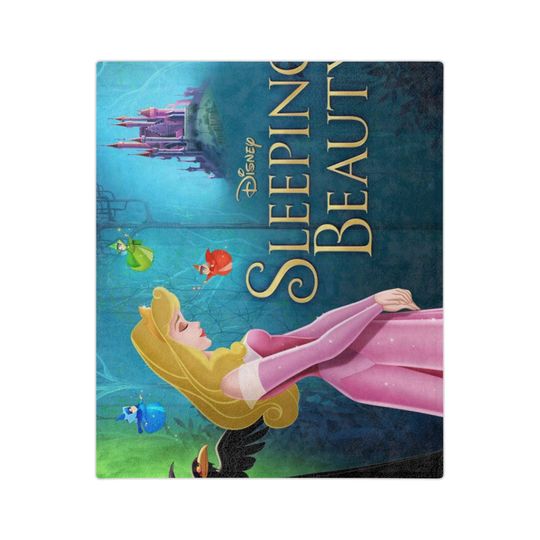 Sleeping Beauty Fleece Blanket