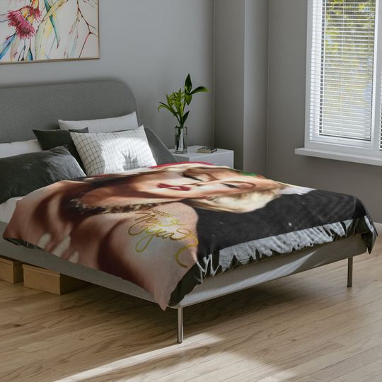 Marilyn Monroe Christmas Fleece Blanket
