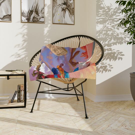 Road Runner and Coyote Fleece Blanket