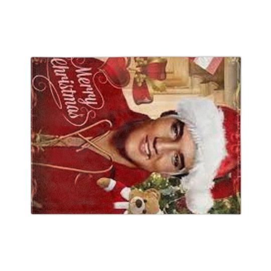Elvis Presley Fleece Blanket Christmas