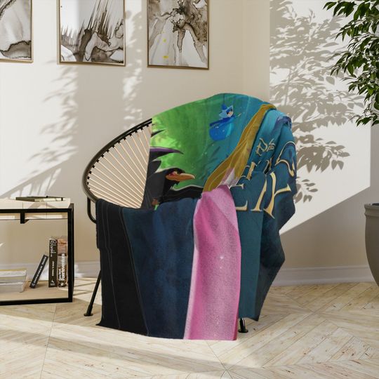 Sleeping Beauty Fleece Blanket