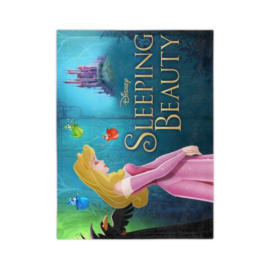 Sleeping Beauty Fleece Blanket