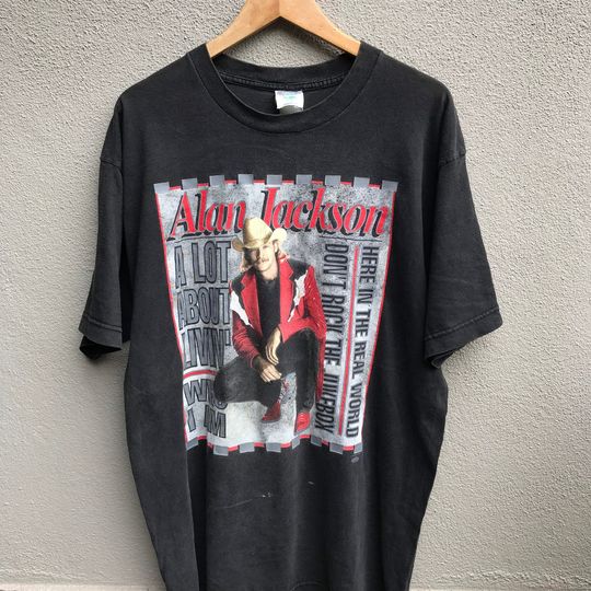 Vintage 90s ALAN JACKSON american country singer legend