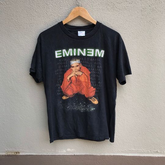 Vintage rare EMINEM hiphop rap tee tupac snoop dogg