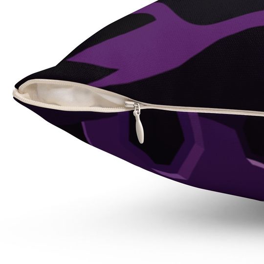 Florida Haunted House Spun Polyester Square Pillow Case