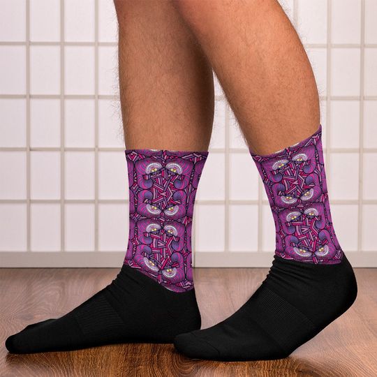 Cheshire Cat Socks