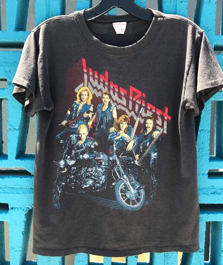 Vintage 1988 Judas Priest Ram it Down Tour Shirt