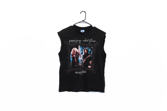 JIMMY PAGE TANK, Rock Plant Tank, Short Sleeves Screen Print Positive Tee Tank