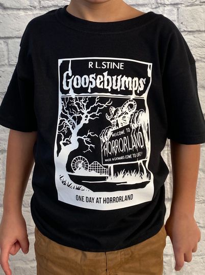Goosebumps kids tee