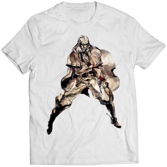 Revolver Shalashaska Ocelot MGS2 MGS 2 Sons Of Liberty Premium Unisex T-shirt