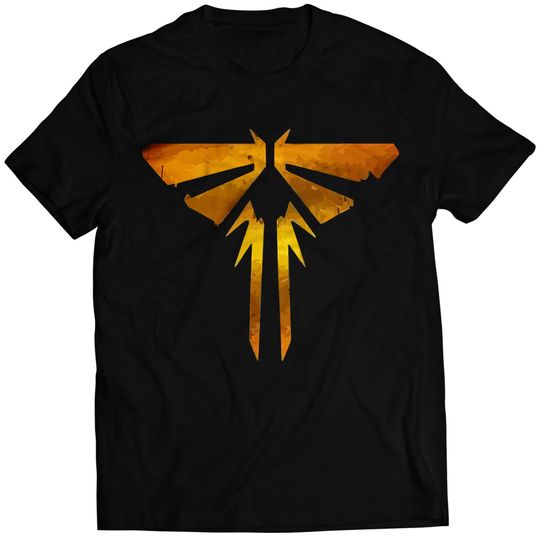 Golden Fireflies Emblem TLOU Premium Unisex T-shirt