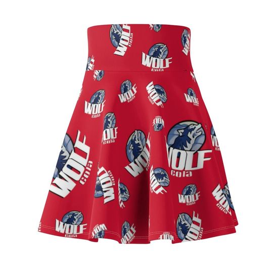 Wolf Cola Skater Skirt
