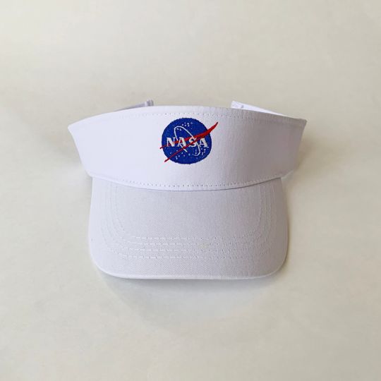 NASA Logo Embroidered Visor Cotton Visor