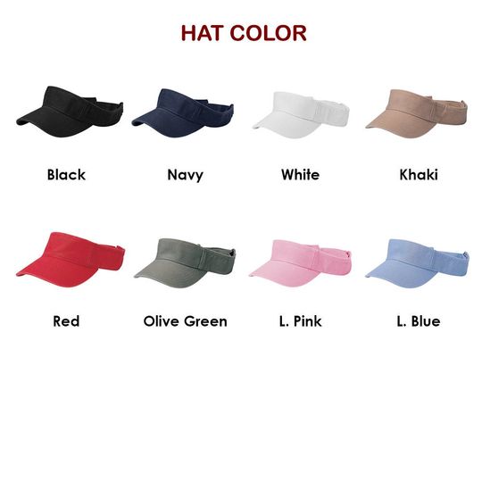 PAPA embroidered Visor Summer Cap