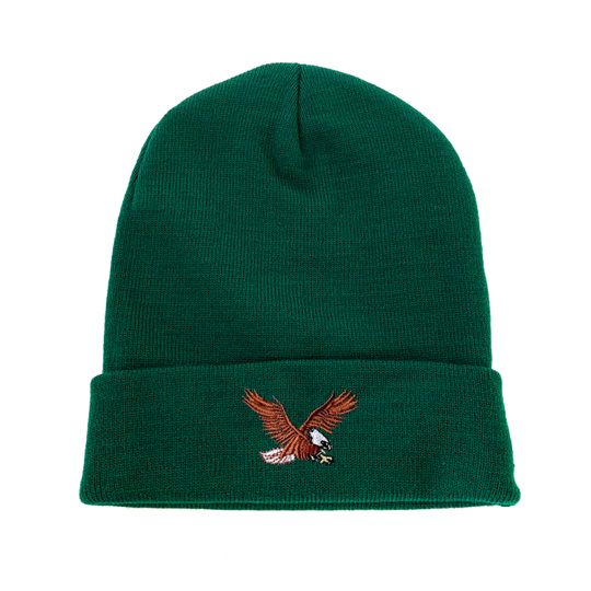 Eagle Embroidered Beanie Winter Hat