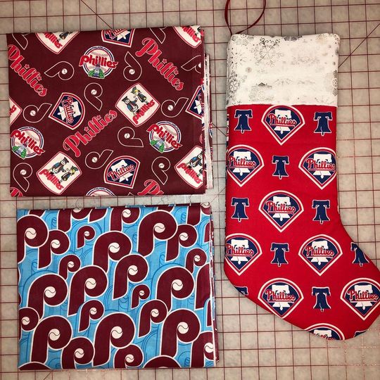 Philadelphia Phillies Christmas stocking