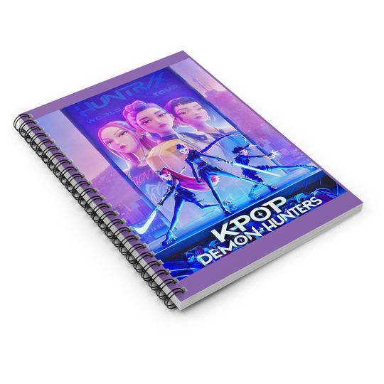 K-Pop Demon Hunters Spiral Notebook | Ruled Journal