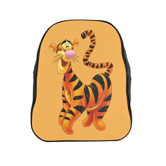 KIDS Tigger School Backpack, Tigger Bag, Tigger Backpack, Children's Backpack