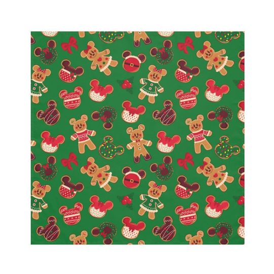 Cute Disney Mickey Gingerbread Cookies Napkins