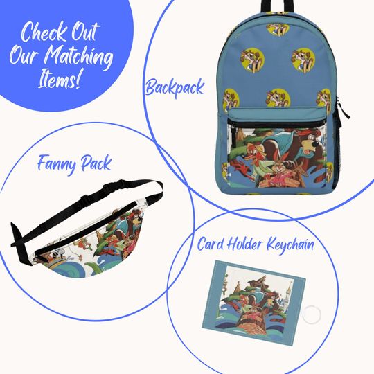 Disney Splash Mountain Backpack, Theme Park Backpack