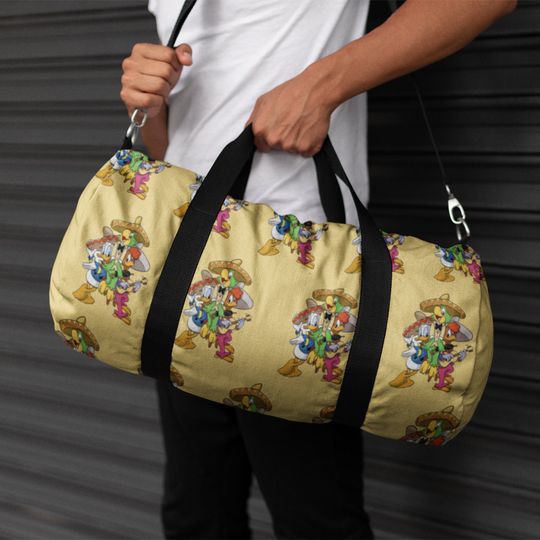 Disney Three Caballeros Duffel Bag, Donald Duck Duffel Bag