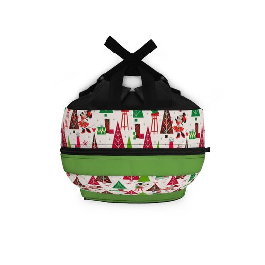 Disney Classic Christmas Backpack, Disney Holiday Bag, Mickey Mouse Backpack, Minnie Mouse Bag, Disney Christmas Bag, Disney Holiday Gift