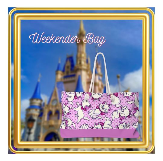 Disney Lady Marie Weekender Bag, Disney Vacation Bag, Aristocats Bag