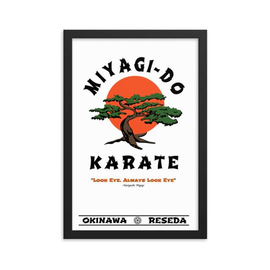 Miyagi Do Karate Premium Matte Vertical Poster