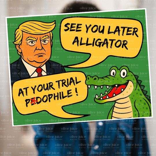 Trump Epstein Protest Sign