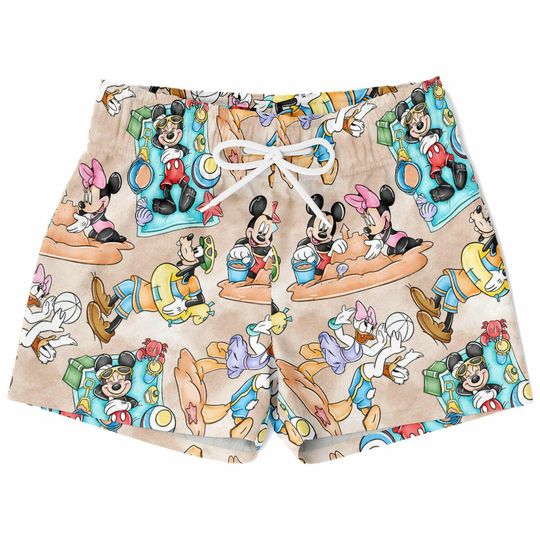 Mickey Mouse Disney Men's Beach Shorts