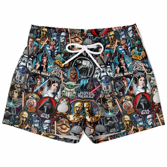 Star Wars Swim Trunks, Star Wars Boys Beach Shorts, Disney Vacation Swimwear