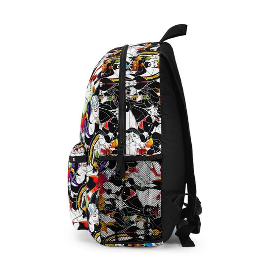 Disney Villains Backpack, Disney Backpack, Back to School Book Bag