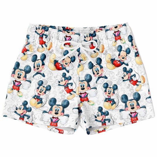 Disney Mickey Mouse Men's Beach Shorts