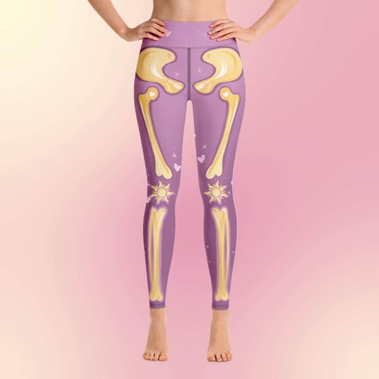 Rapunzel Adorabones Leggings (Yoga & Plus Sizes)