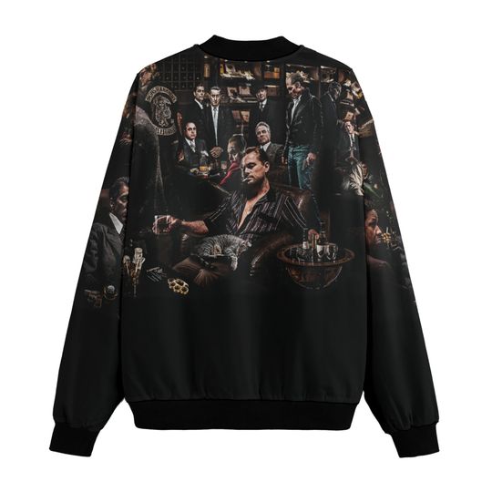 Classic Mobster Films Fleece Bomber Jacket