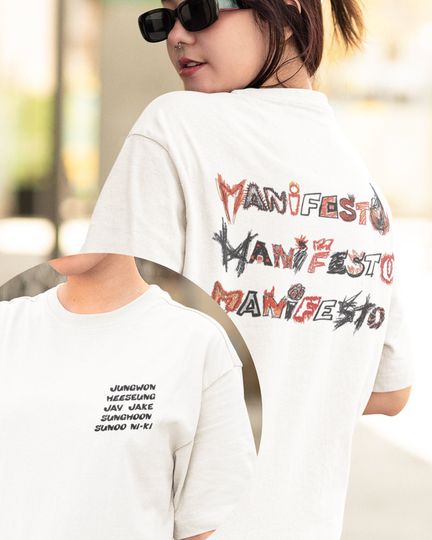 ENHYPEN 1st World Tour Manifesto Shirt, ENHYPEN Shirt