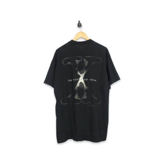 Vtg 90s X Files Movie The Truth Is Out There Promo Tshirt