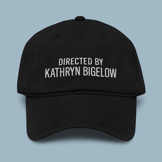 Kathryn Bigelow Embroidered Garment Washed Baseball Cap | Director Hat