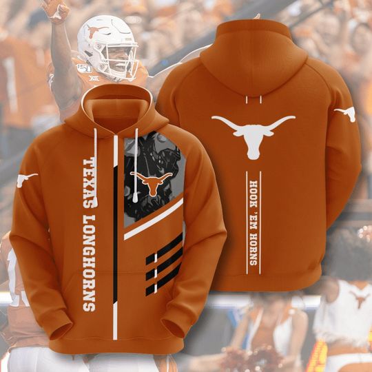 Texas Longhorns 3D Hoodie