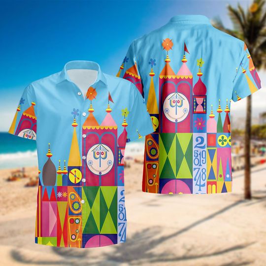 It's A Small World Disney Parks Hawaiian Shirt, Disney Shirt