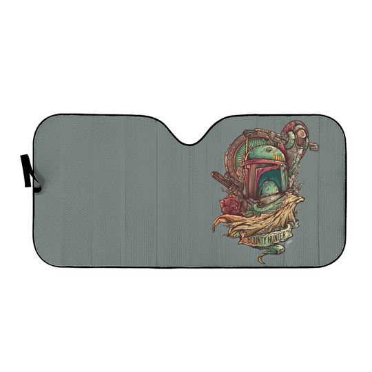 Boba Fett Car Sun Shade | Windshield Shade