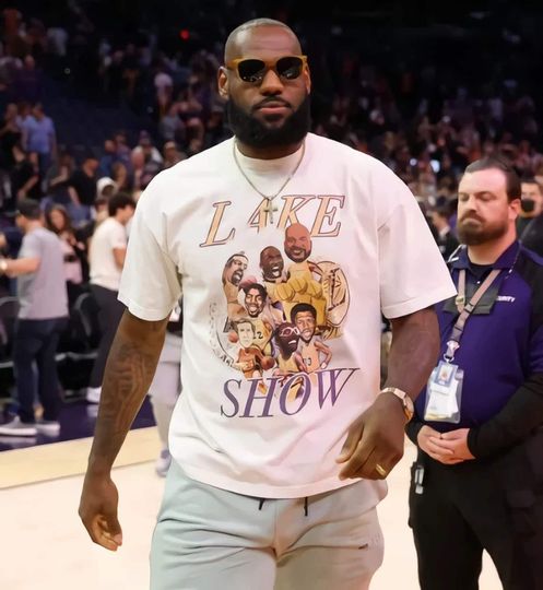 Lake Show Vintage Shirt, Lakeshow t shirt, Lake Show Shirt, Lake Show T Shirt LeBron James