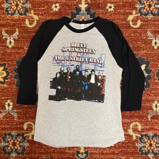 Bruce Springsteen 2016 River Tour Baseball Tee