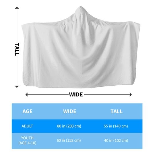Save Chubby Unicorns Hooded Blanket